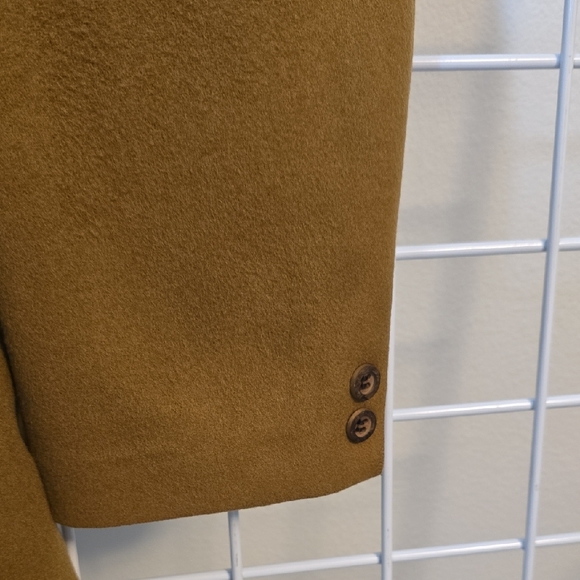 Cortefiel Vintage 70's Men's Camel Coat Size 44 - Picture 7 of 16